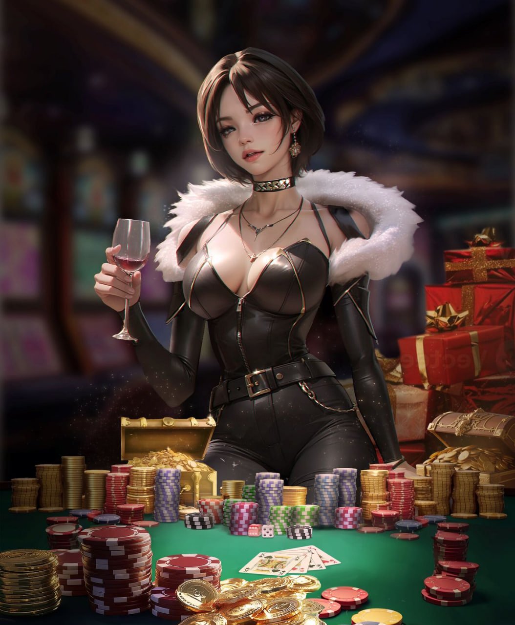 Bàn baccarat Live Casino tại daga88 với dealer thật phát trực tiếp